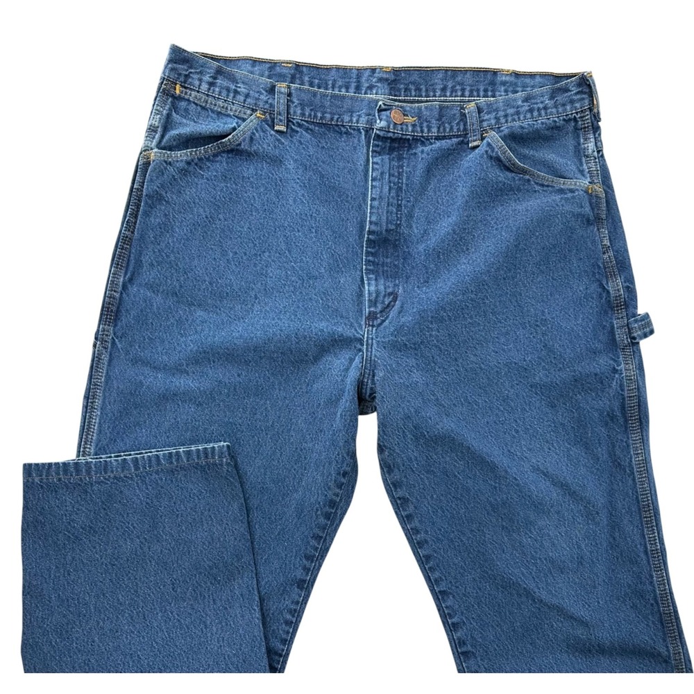 Big Ben Carpenter Jeans Cotton High-Rise Straight Leg Men's 38 x 26 Vintage